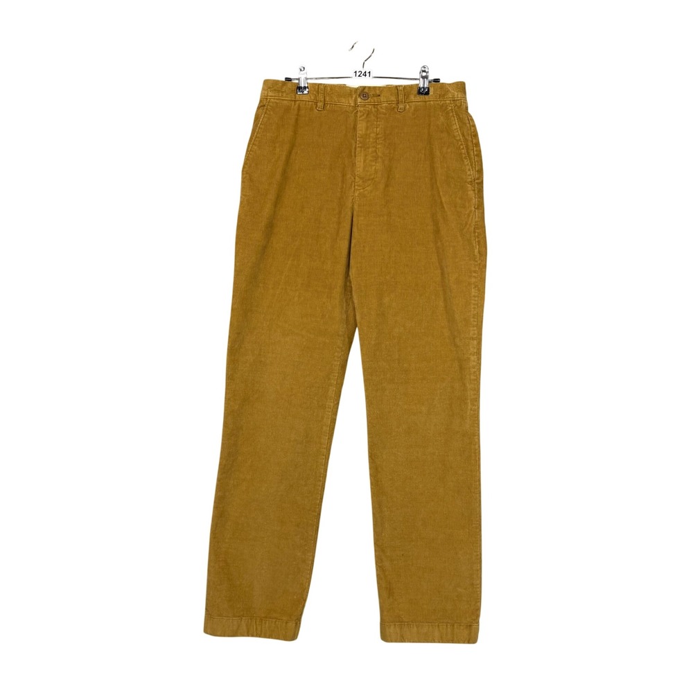 J.Crew Broken-In Corduroy Pants Mens 30x31* Khaki Classic Straight Prepy Oarsman